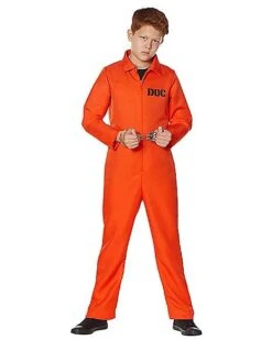 Kids Escaped Convict Costume -Spirit Halloween 01456821 a