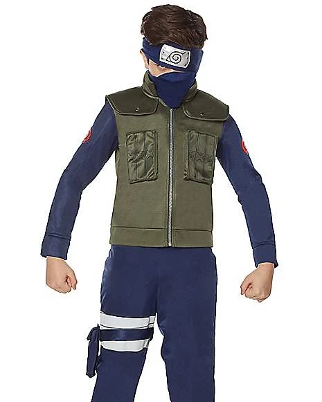 Kids Kakashi Costume - Naruto Shippuden 3 Kids Kakashi Costume - Naruto Shippuden - Image 3