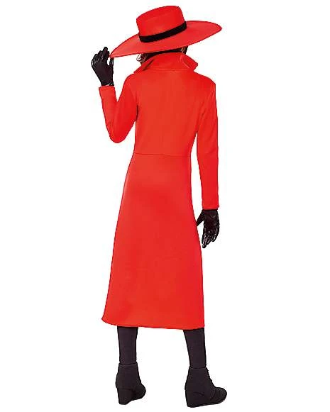 Kids Carmen Sandiego Costume 2 Kids Carmen Sandiego Costume - Image 2