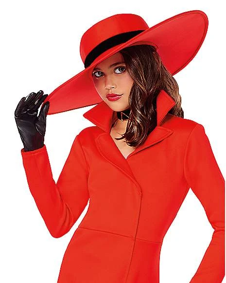 Kids Carmen Sandiego Costume 3 Kids Carmen Sandiego Costume - Image 3