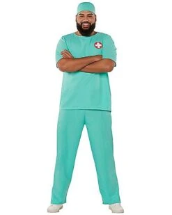 Adult ER Surgeon Plus Size Costume
