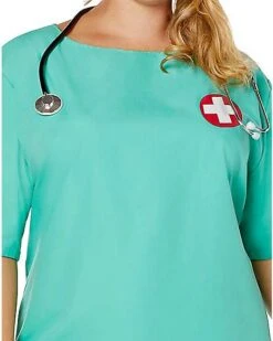 Adult ER Surgeon Plus Size Costume -Spirit Halloween 01463249 f