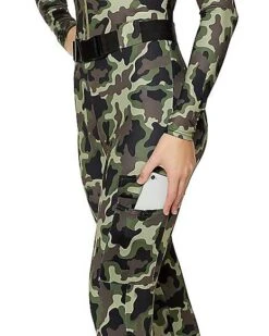 Adult Camo Catsuit Costume -Spirit Halloween 01464775 d