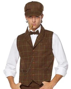 Dapper Gentleman '20s Costume Kit -Spirit Halloween 01469444 c