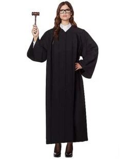 Adult Judge Robe Costume -Spirit Halloween 01469659 c