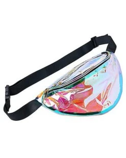 '80s Iridescent Fanny Pack -Spirit Halloween 01470830 c