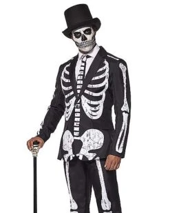 Adult Skeleton Suit -Spirit Halloween 01473677 c