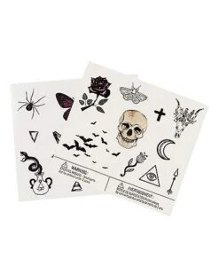 Gothic Temporary Tattoos