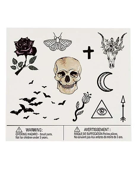Gothic Temporary Tattoos 2 Gothic Temporary Tattoos - Image 2