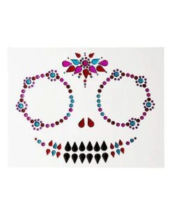 Sugar Skull Face Decal