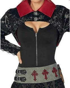 Adult Female Vampire Slayer Costume -Spirit Halloween 01475367 c