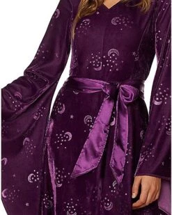Adult Velvet Celestial Robe -Spirit Halloween 01475532 c