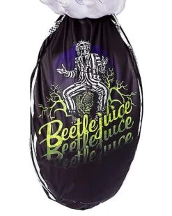 Beetlejuice Loot And Scoop Treat Bag -Spirit Halloween 01475789 c