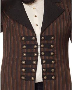Steampunk Trench Coat -Spirit Halloween 01492081 c