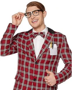 Adult Nerd Costume Kit -Spirit Halloween 01492628 c