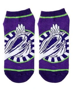 Beetlejuice Ankle Socks - 5 Pair 10 Beetlejuice Ankle Socks - 5 Pair -Spirit Halloween 01494590 e