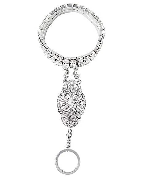 '20s Gem Hand Chain Bracelet 1 '20s Gem Hand Chain Bracelet