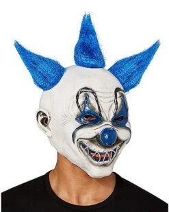 Light-Up Krazy Clown Full Mask -Spirit Halloween 01498344 c