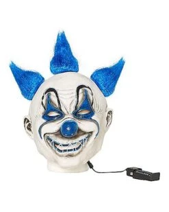 Light-Up Krazy Clown Full Mask -Spirit Halloween 01498344 d