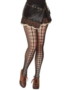 Steampunk Crochet Tights
