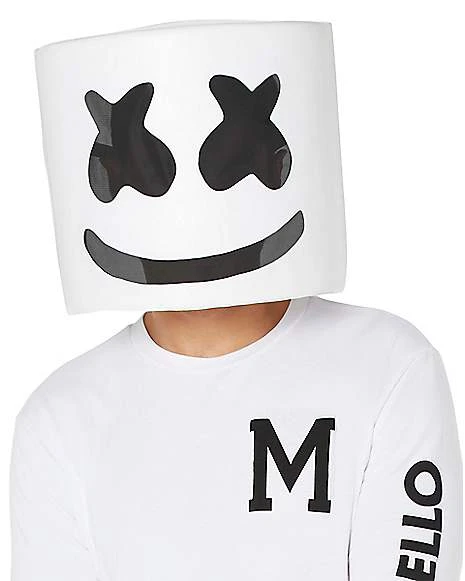 Adult Marshmello Costume 2 Adult Marshmello Costume - Image 2