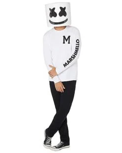 Adult Marshmello Costume 5 Adult Marshmello Costume -Spirit Halloween 01505759 d