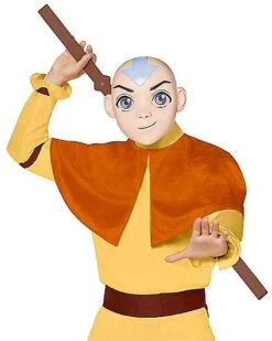 Adult Aang Costume - Avatar: The Last Airbender -Spirit Halloween 01505791 c