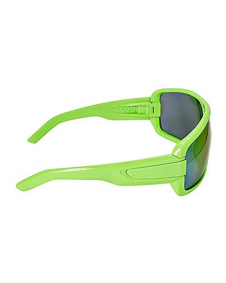 '80s Neon Sport Sunglasses 2 '80s Neon Sport Sunglasses - Image 2