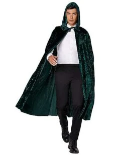 Emerald Hooded Cape