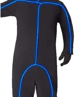 Toddler Blue Light-Up Stick Figure Costume -Spirit Halloween 01529262 c
