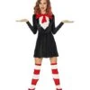 Adult Cat In The Hat Dress - Dr. Seuss
