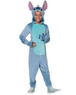 Kids Stitch Union Suit - Lilo & Stitch -Spirit Halloween 01536663 c