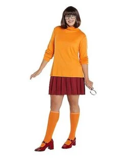 Adult Velma Costume - Scooby-Doo -Spirit Halloween 01538081 c