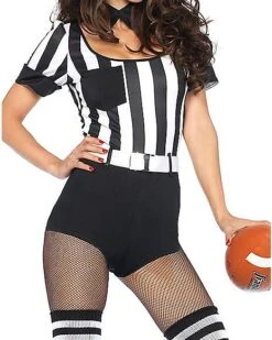 Adult No Rules Referee Costume 6 Adult No Rules Referee Costume -Spirit Halloween 01541630 c