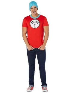 Adult Thing 1 And Thing 2 Costume Kit – Dr. Seuss