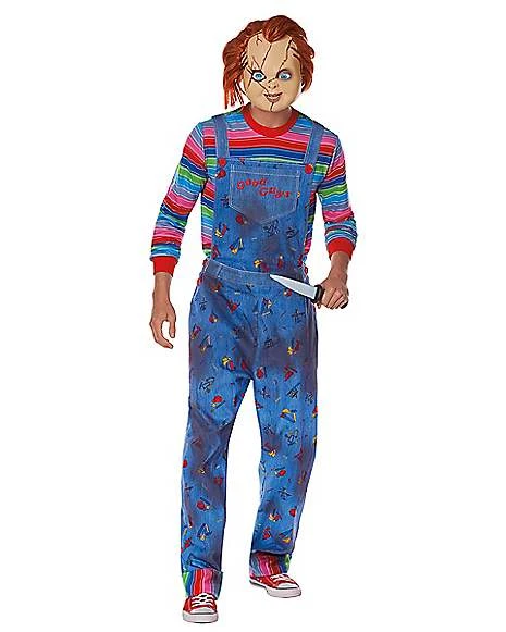 Adult Chucky Costume Deluxe 1 Adult Chucky Costume Deluxe