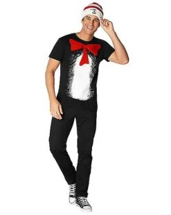 Adult Cat In The Hat Costume Kit - Dr. Seuss