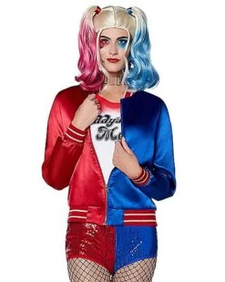 Adult Harley Quinn Jacket - Suicide Squad -Spirit Halloween 01545912 c