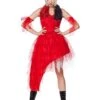Adult Harley Quinn Red Dress - The Suicide Squad