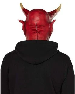 Devil Mask With Hands -Spirit Halloween 01550474 d
