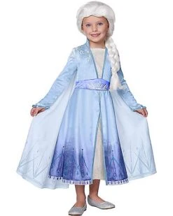 Kids Elsa Costume Deluxe - Frozen