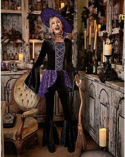 Kids Dark Magic Witch Costume