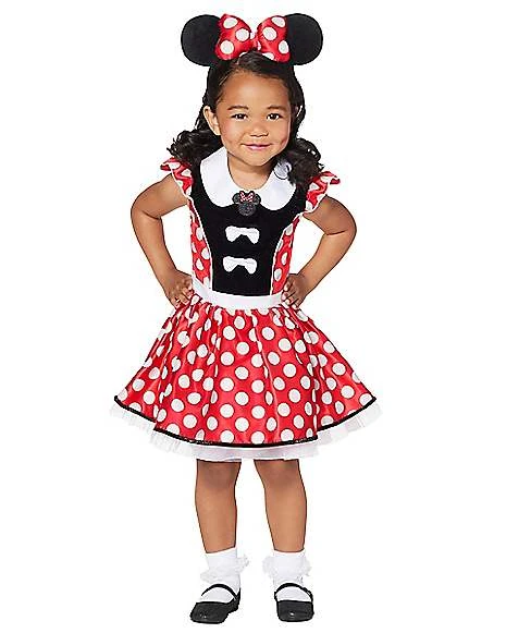 Toddler Minnie Mouse Red Dress Costume - Mickey And Friends 1 Toddler Minnie Mouse Red Dress Costume - Mickey And Friends