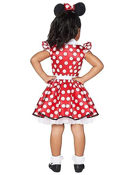 Toddler Minnie Mouse Red Dress Costume - Mickey And Friends 2 Toddler Minnie Mouse Red Dress Costume - Mickey And Friends - Image 2