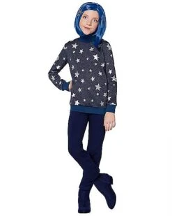 Kids Coraline Sweater Costume -Spirit Halloween 01555036 d