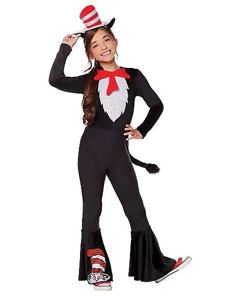 Kids Cat In The Hat Bell Bottom Costume - Dr. Seuss 1 Kids Cat In The Hat Bell Bottom Costume - Dr. Seuss