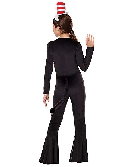 Kids Cat In The Hat Bell Bottom Costume - Dr. Seuss 2 Kids Cat In The Hat Bell Bottom Costume - Dr. Seuss - Image 2