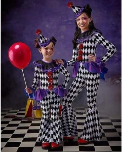 Toddler Funhouse Clown Costume 5 Toddler Funhouse Clown Costume -Spirit Halloween 01559897 c