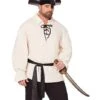 Pirate Shirt And Belt Plus Size Costume Kit