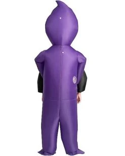 Kids Light-Up Purple Ghoul Pick-Me-Up Inflatable Costume 5 Kids Light-Up Purple Ghoul Pick-Me-Up Inflatable Costume -Spirit Halloween 01565191 c